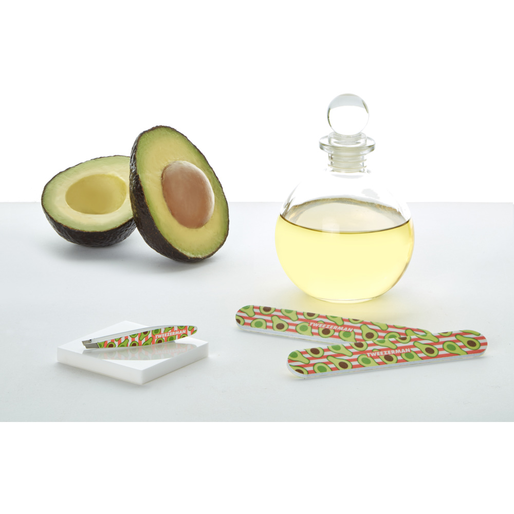 Avocado Duo Set Slant Tweezer & Nailfile