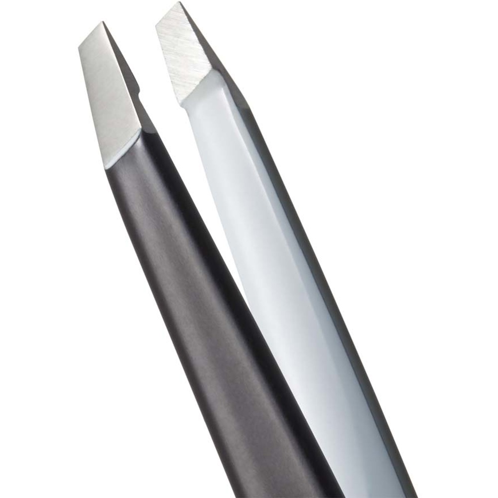 Signature Tweezer Slanted, Black & White