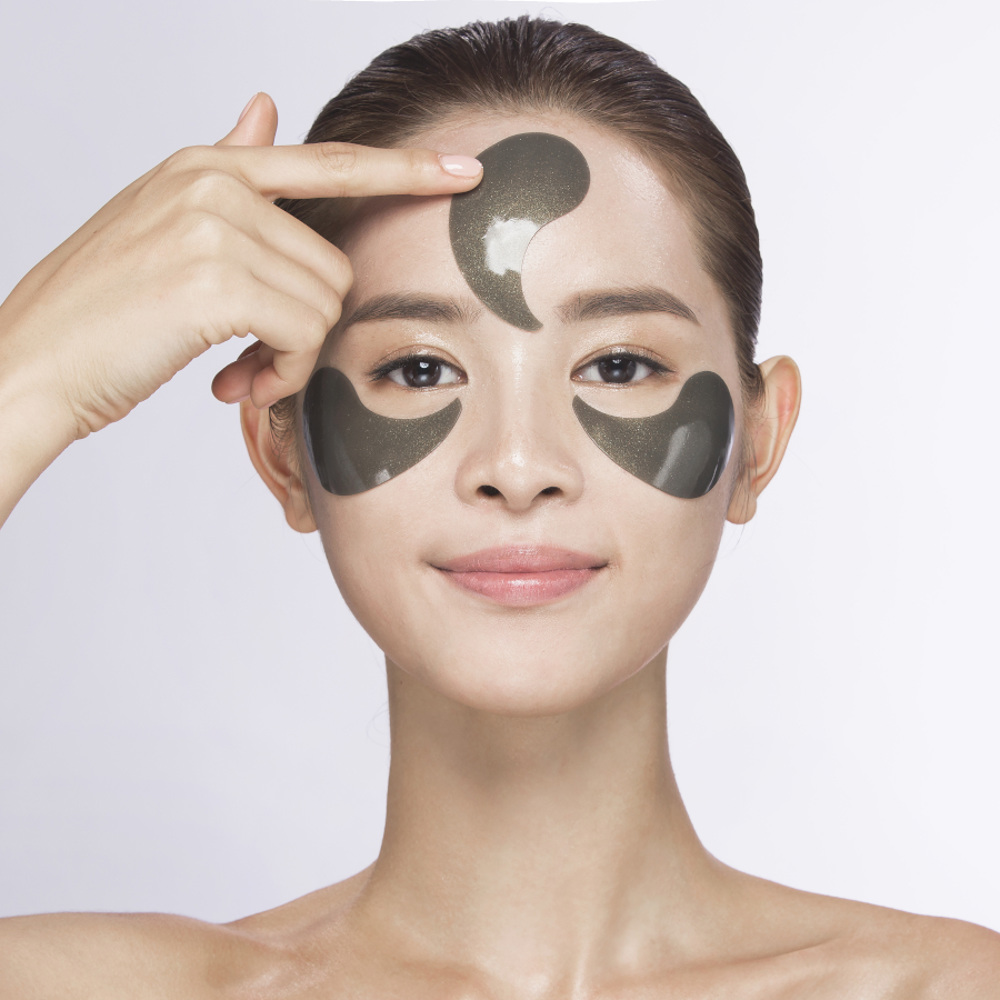 Gold Black Pearl Eye Mask, 1.4g x