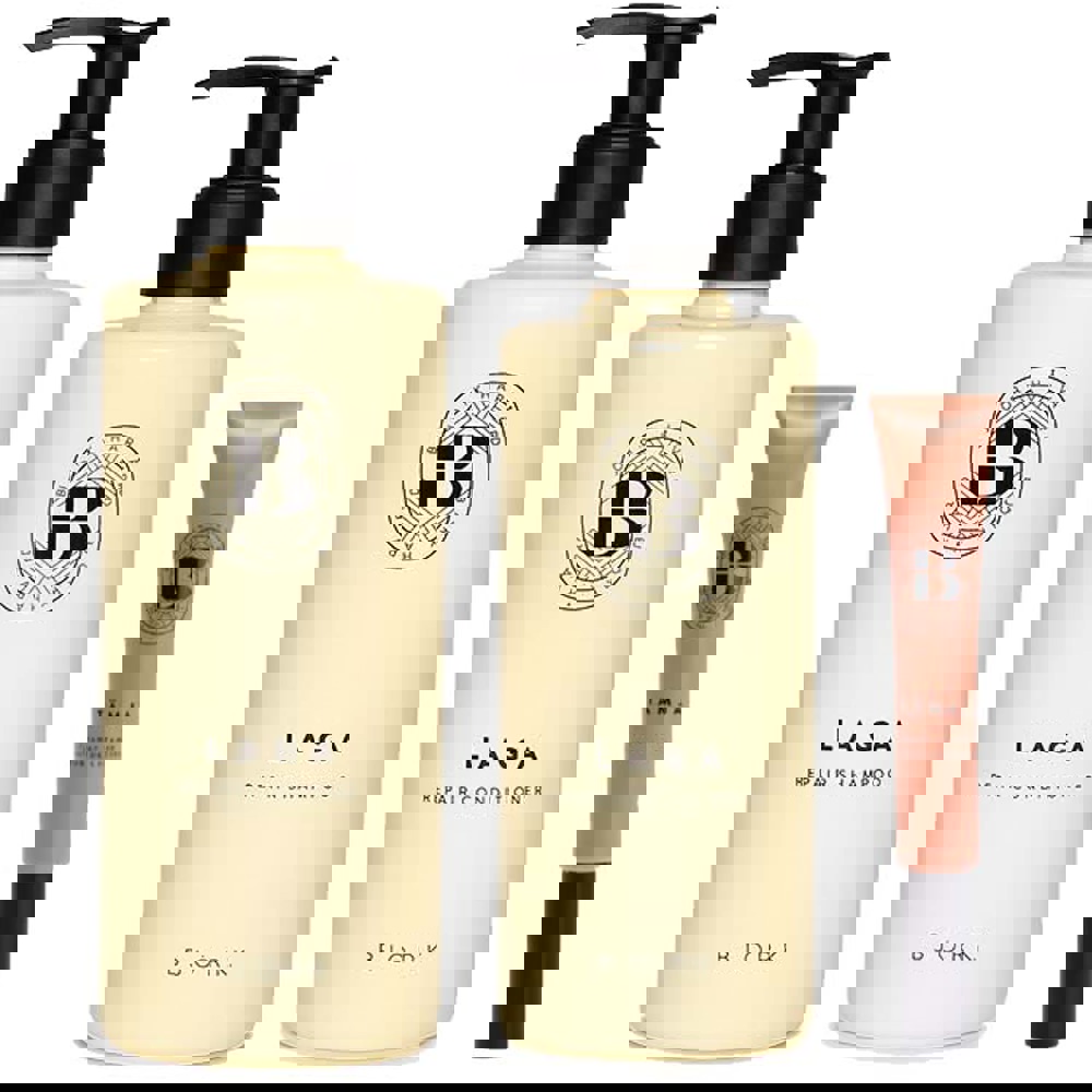 Laga Schampo, Conditioner, Tämja Set, 300+250+20ml