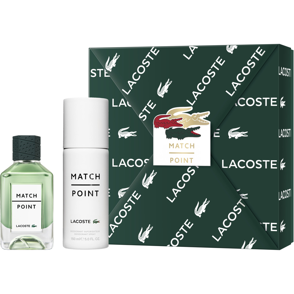 Match Point Gift Box, EdT 100ml+Body Spray 150ml