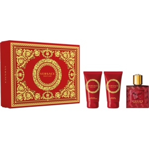 Eros Flame Pour Homme Set, EdP 50ml + SG 50ml + Balm